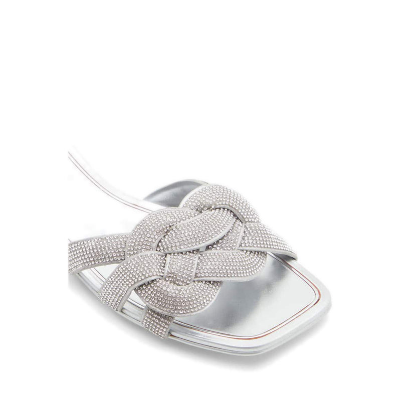 Aldo Tydeus รองเท้าแตะแบบสวมผู้หญิง - Silver