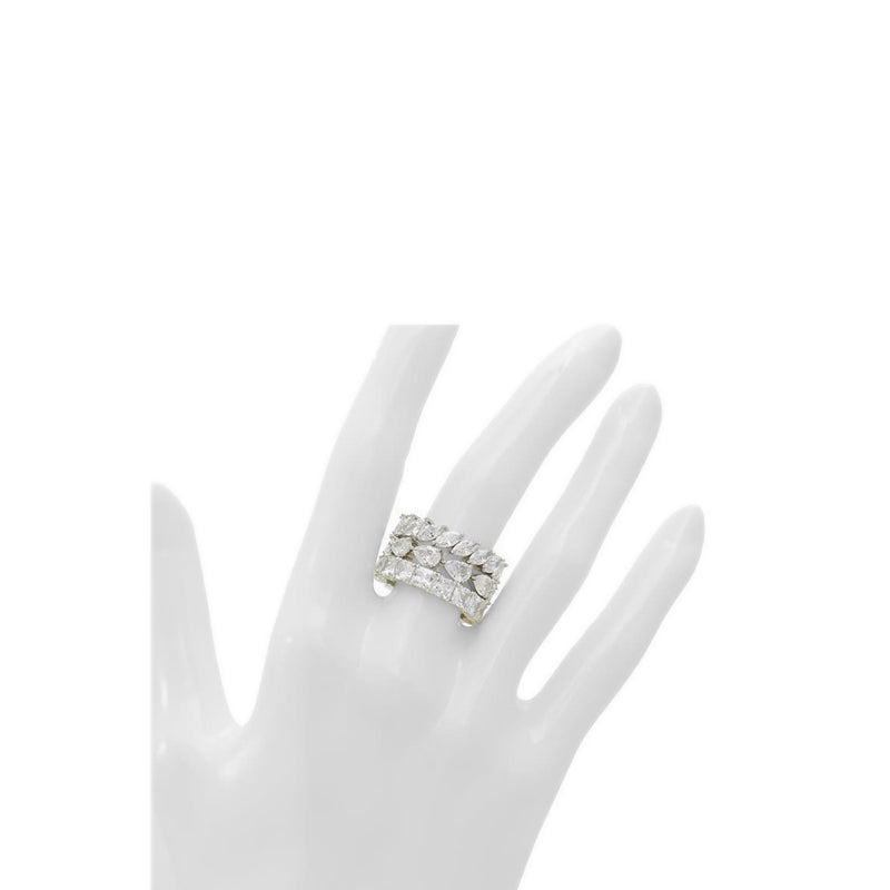 Briolette women's ring model