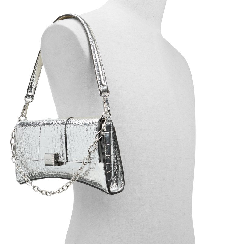 Aldo รุ่น Aseela กระเป๋าถือ ผู้หญิง - สี Silver