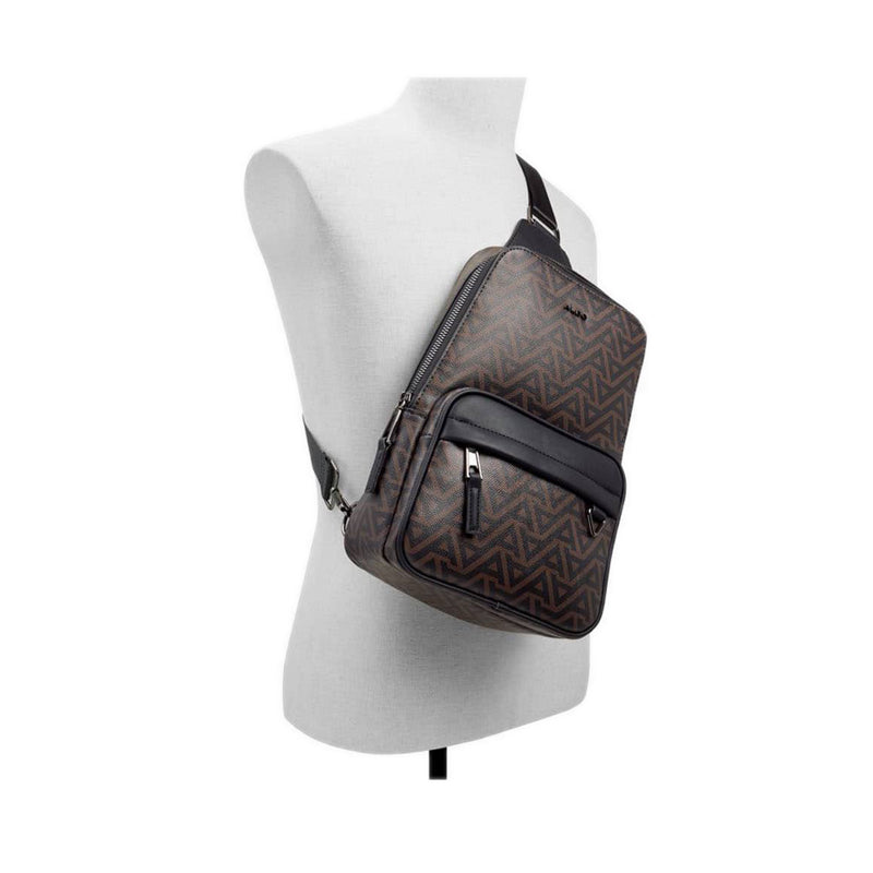 Aldo รุ่น Ulieg กระเป๋าถือ ผู้ชาย - สี Brown Overflow