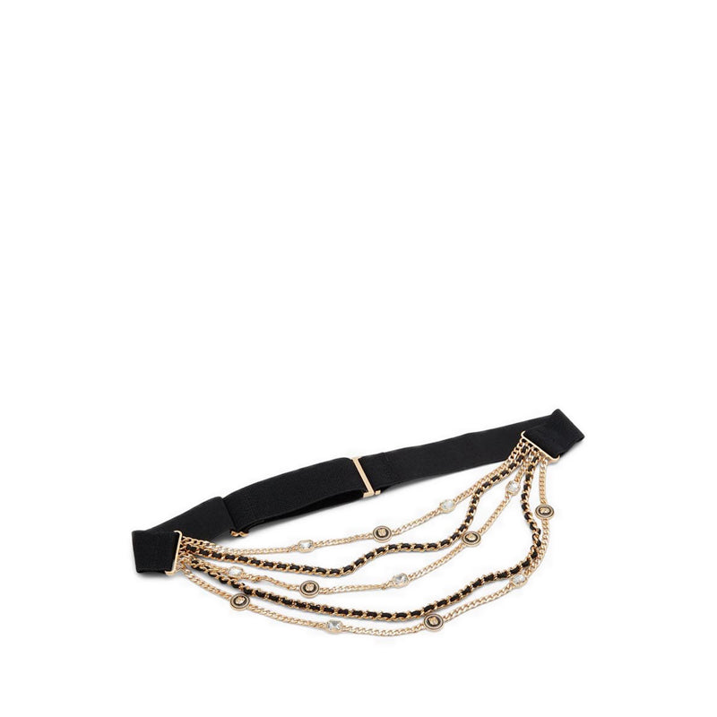 รุ่น NANEDEREL เข็มขัดผู้หญิง - สี BLACK/สี GOLD MULTI