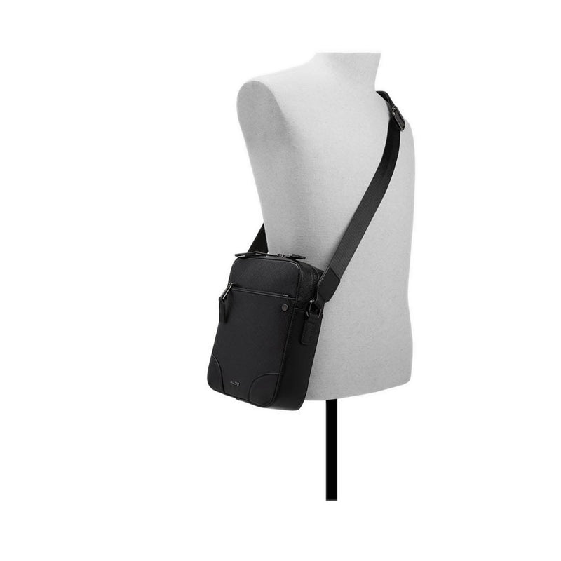 WICYWEN Men's Shoulder Bag - Black/Black