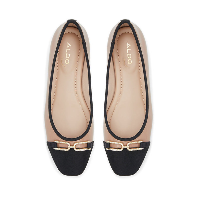 Aldo รุ่น Preri รองเท้าบัลเล่ต์ผู้หญิงแบบสวม - สี Bone