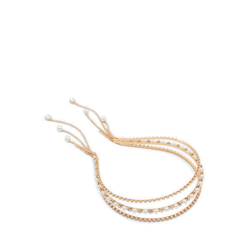 MERCE model Women's accessories - GOLD/CLEAR MULTI color