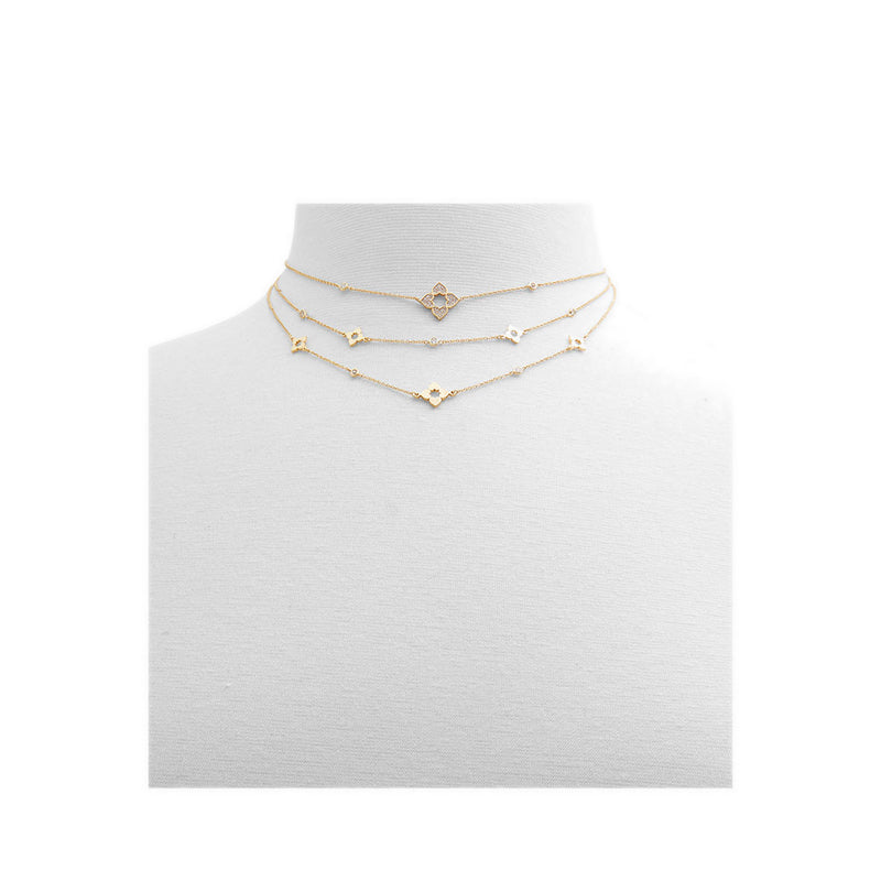 Aldo รุ่น Sana สร้อยคอ ผู้หญิง - สี Gold Clear Multi