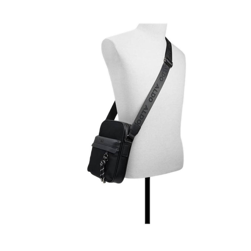 Croalin Men's Shoulder Bag - Black