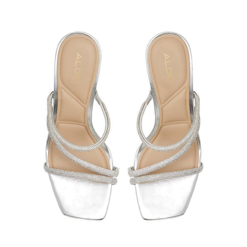 Aldo Jewella women's high heels, silver color