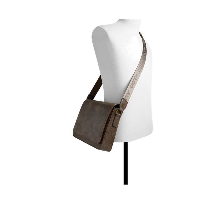 รุ่น Bastien กระเป๋าสะพายข้าง Messenger ผู้ชาย - สีน้ำตาล