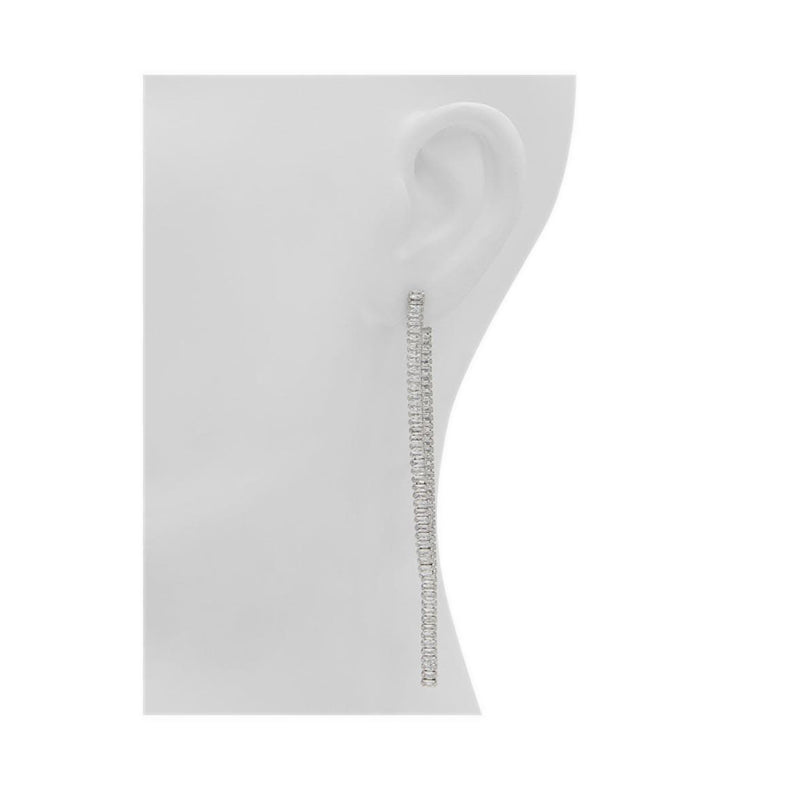 Svetna Women'S Earrings - Silver/Clear Multi