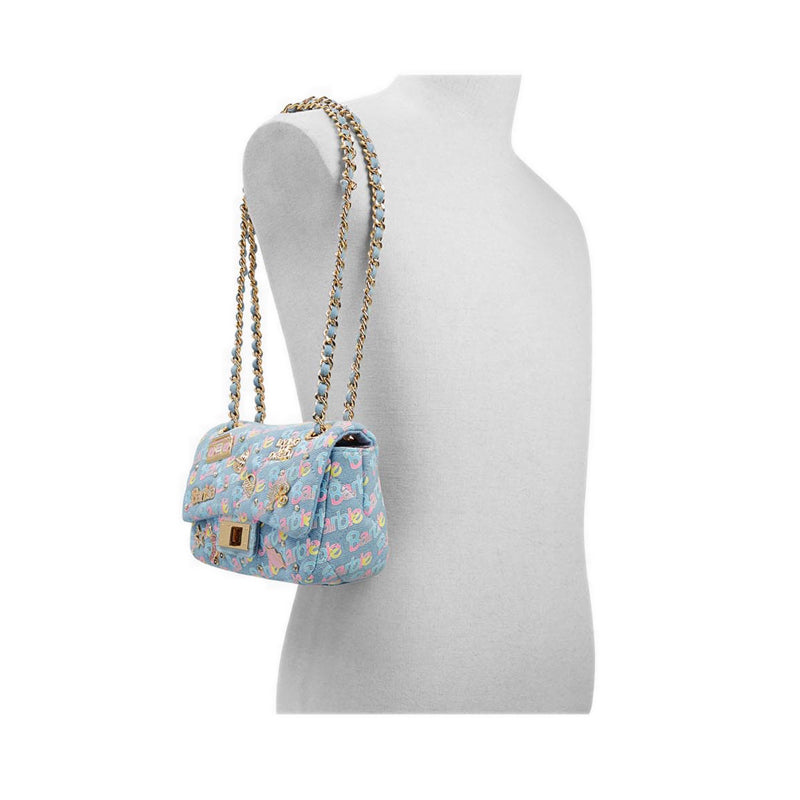 Barbieplush Women's Shoulder Bag - Light Blue