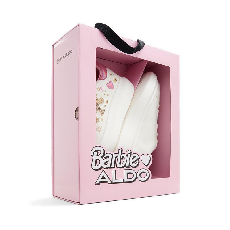 Barbiespec Women's Low Top Sneakers - White