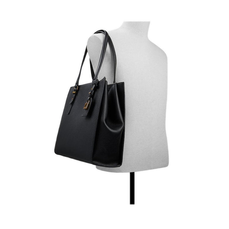 Feacan Women's Satchel Bag - Black