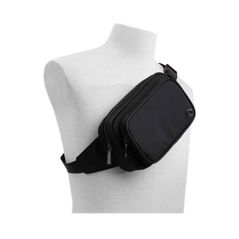 Alexandre Men's Waist Bag - Open Black