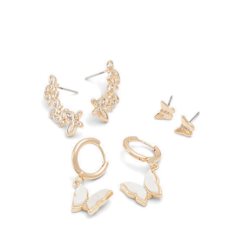 รุ่น FLUTTERLOVE ต่างหูผู้หญิง - สีทอง