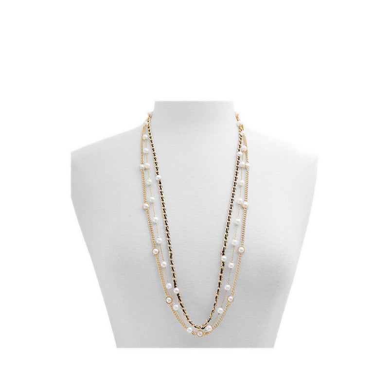 DALLAMANA model women's necklace - black