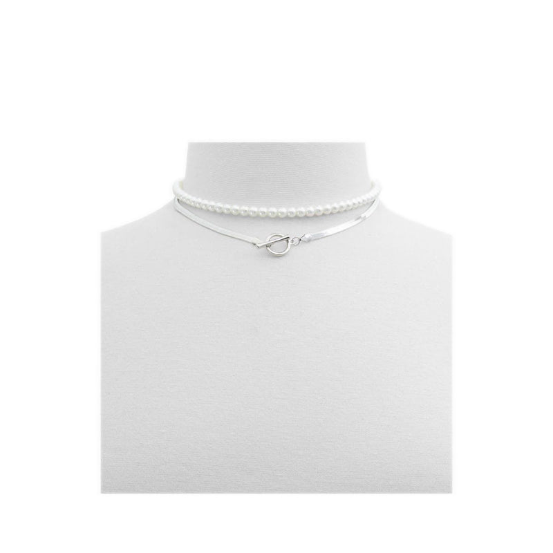 PEARLYCHIC Women's Necklace - Silver