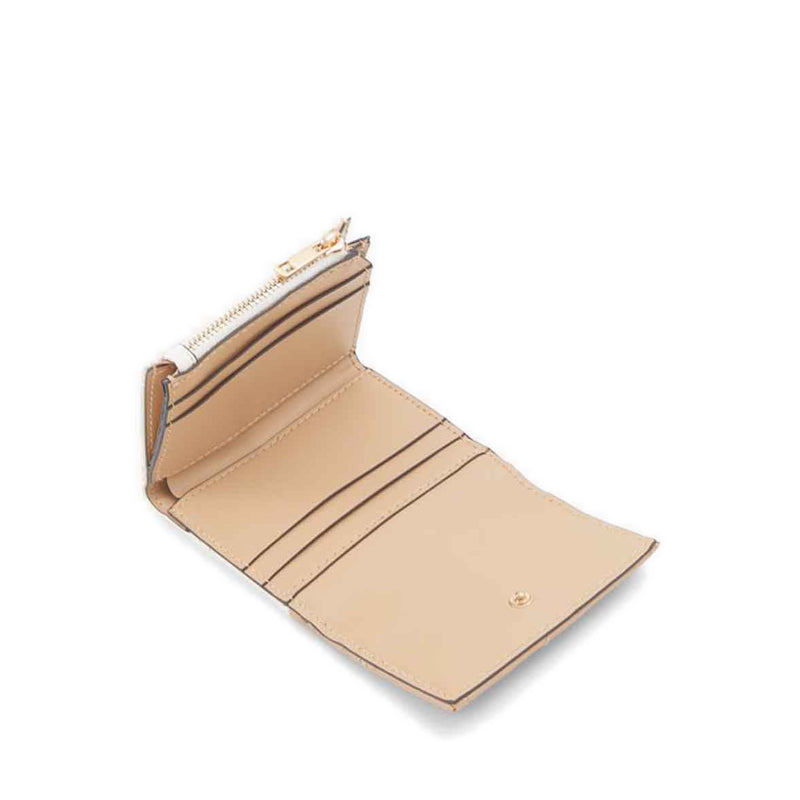 รุ่น Agrin กระเป๋าสตางค์และกระเป๋าใส่เหรียญผู้หญิง - สี Bone