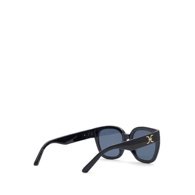 รุ่น Evalin แว่นตากันแดดผู้หญิง - สี Black/Gold Multi