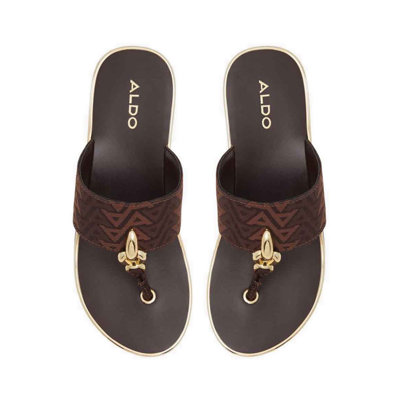 Aldo รุ่น Penelopy รองเท้าแตะชายหาดผู้หญิง -สี Open Brown