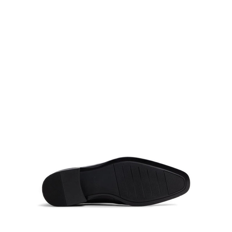 DANIELLS model, men's leather shoes, black