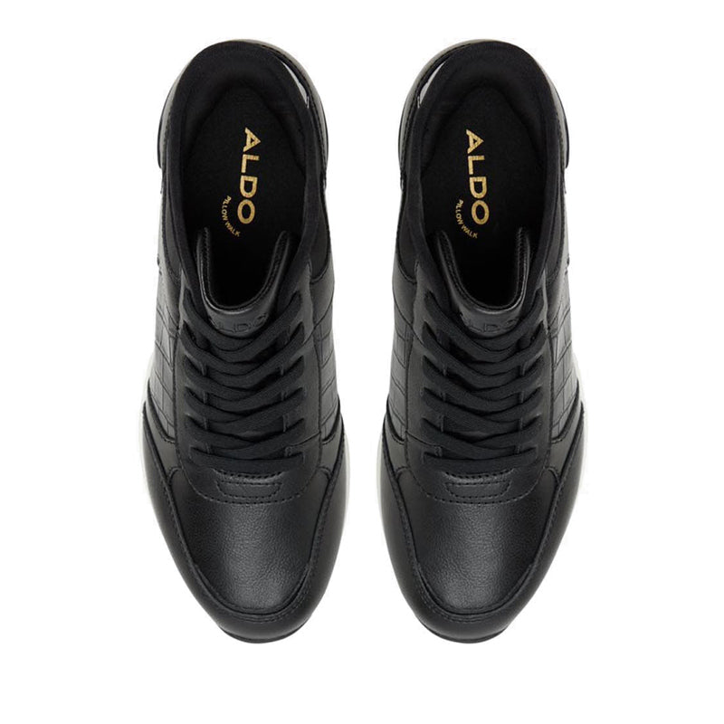 Easyin wedge heel model, women's sneakers - black