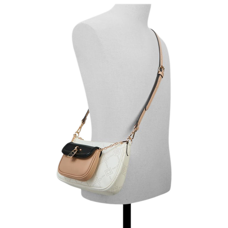 Hamida model shoulder bag - Bone color