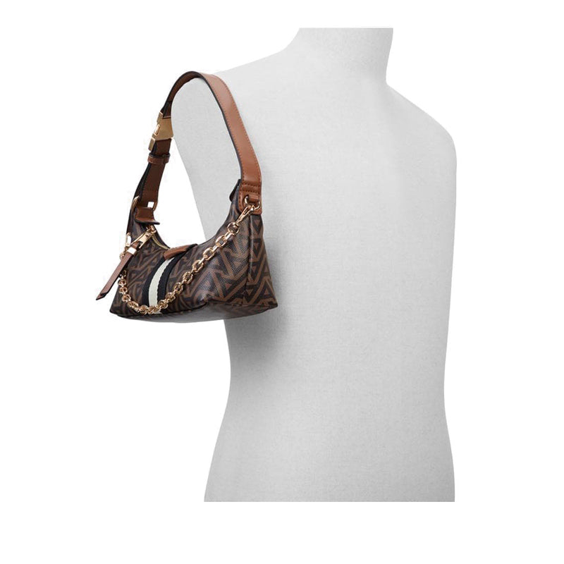 รุ่น Cordida  กระเป๋าสะพายไหล่ - สี Brown Overflow