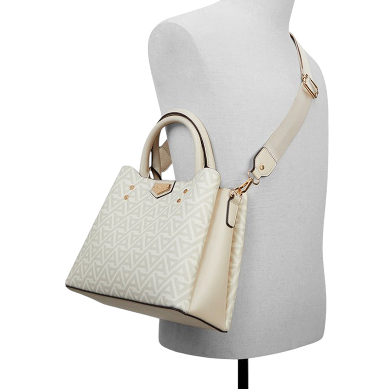 Caraever model shoulder bag - Bone color