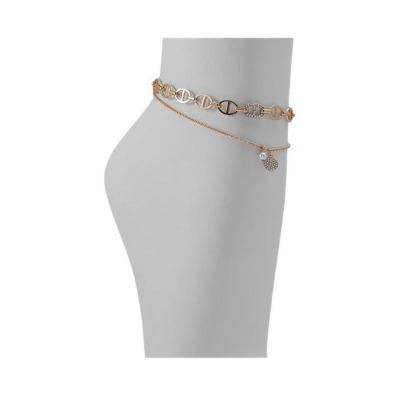 SPLENNDOR model, women's anklet, gold color