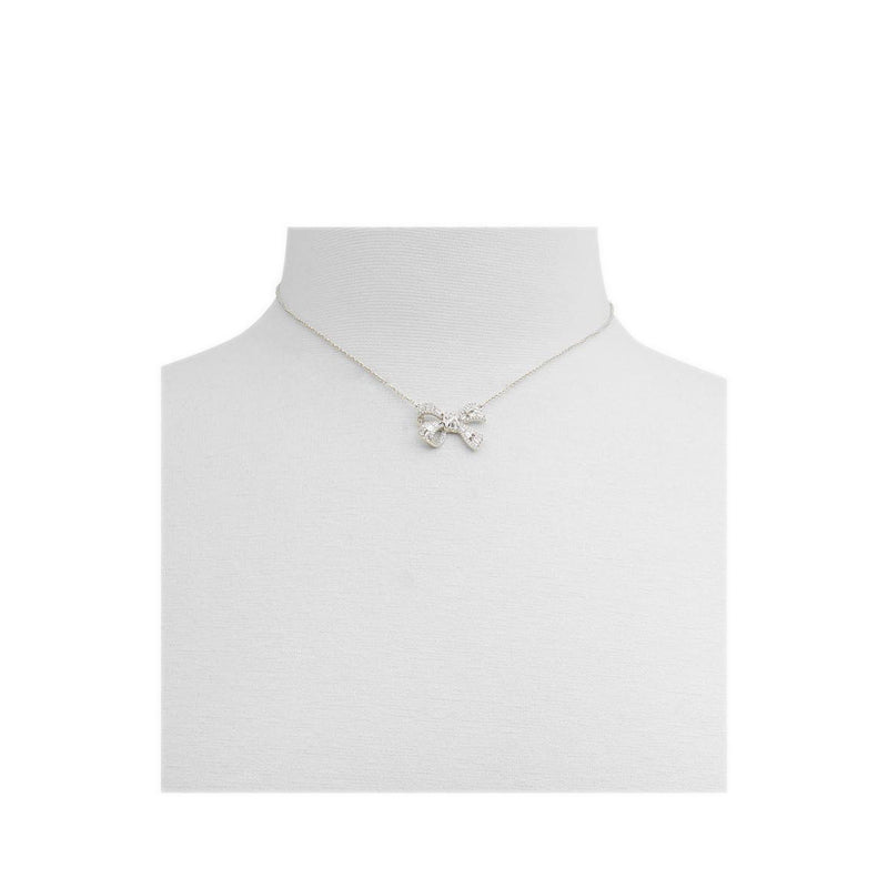 Aldo รุ่น Bowbell สร้อยคอผู้หญิง - สี Silver/ Clear Multi