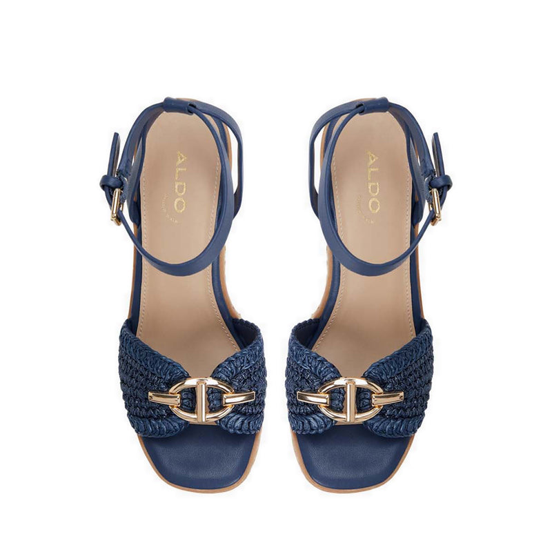 Aldo Ybylin women's sandals, navy blue