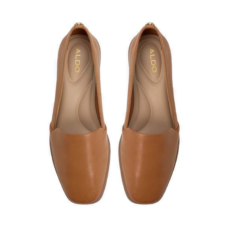Aldo รุ่น Caraelia รองเท้าบัลเล่ต์ผู้หญิงแบบสวม สี Medium Brown