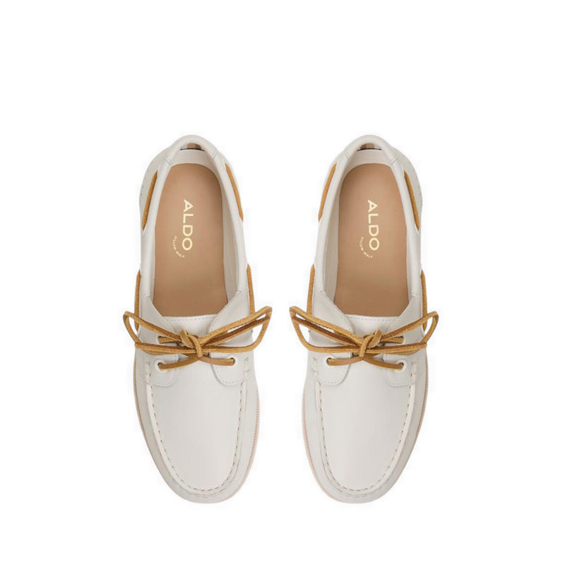 Aldo Harborchic Women's Boat Shoes - White/Bone