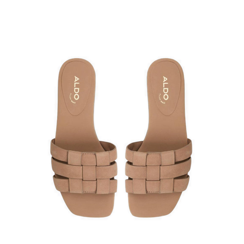 Aldo รุ่น Gotosandal รองเท้าแตะผู้หญิง - สี Medium Brown