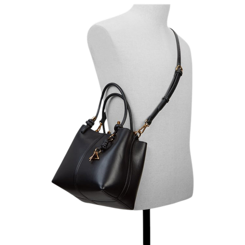 รุ่น Evielily กระเป๋าสะพายข้างผู้หญิง - สี Black Overflow