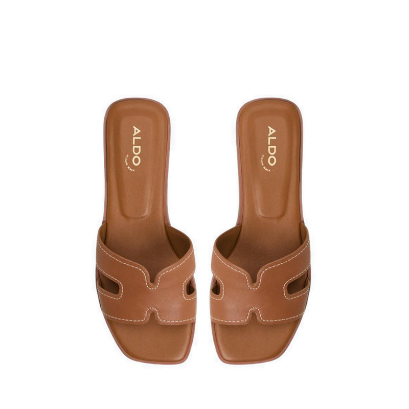 Aldo รุ่น Itsandal รองเท้าแตะผู้หญิง - สี Medium Brown