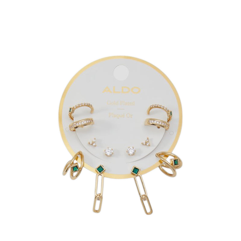 Baillon Earrings - Dark Green