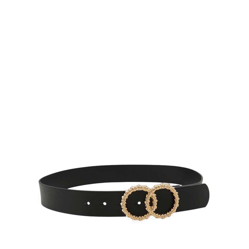 Aldo Gelidan Belt - Black/Gold Multi