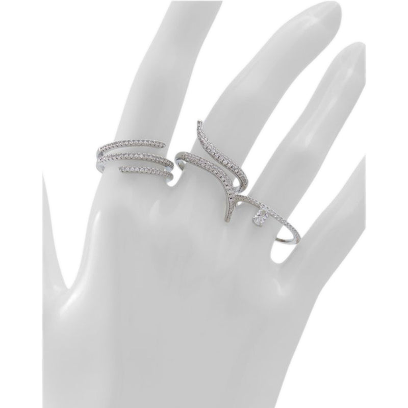 Felicityyy Ring - Silver/Clear Multi