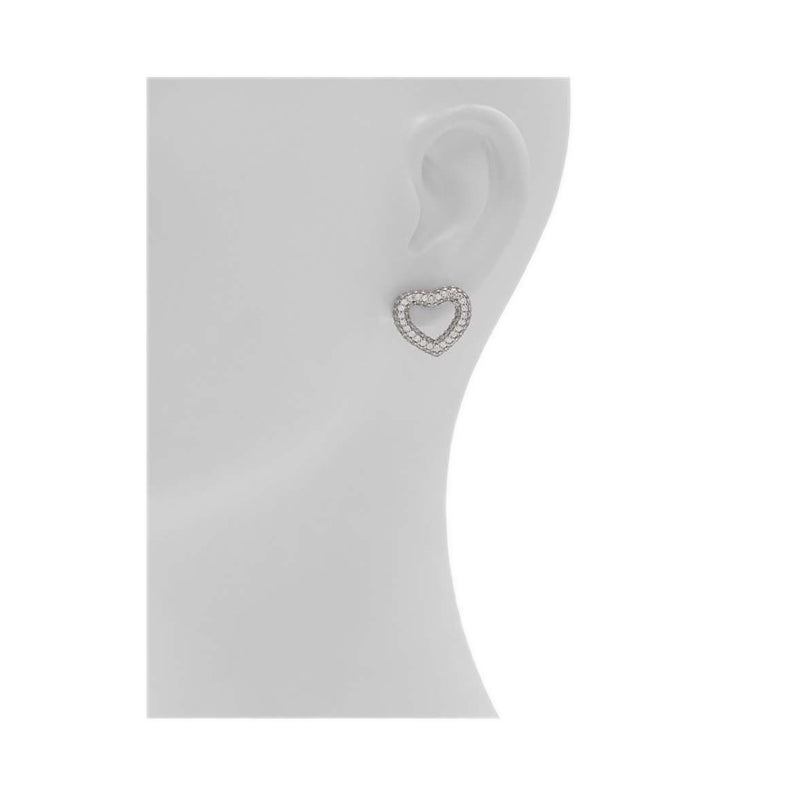 Aldo Legaoniel Women's Earrings, Silver/Clear Multi