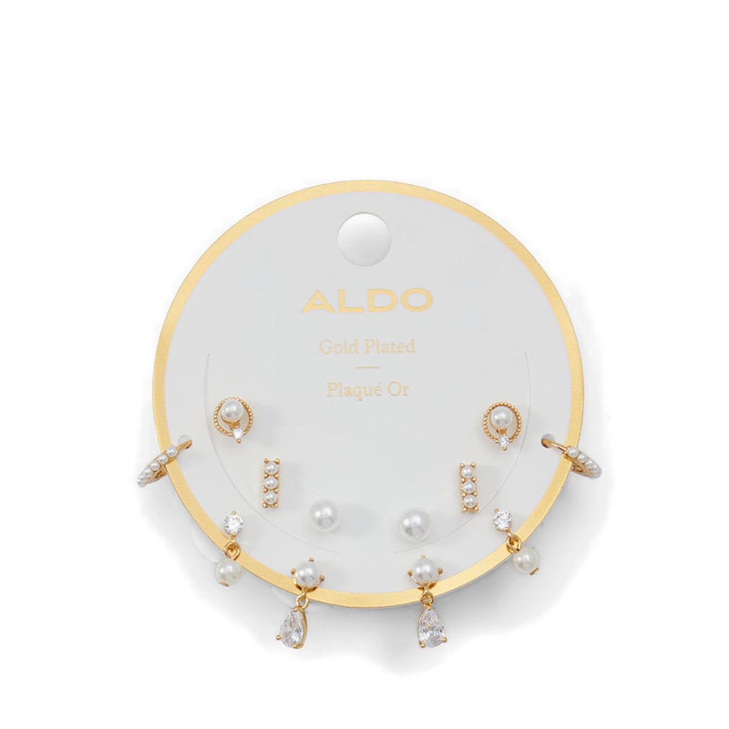 Aldo Venue Women's Earrings - Gold/Clear Multi