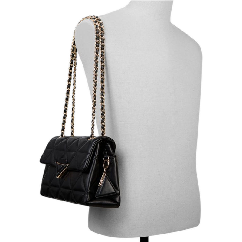 Softpuffquilt Shoulder Bag - Black