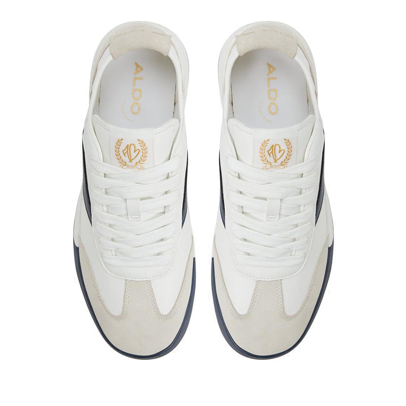 Aldo รุ่น Clubmtl รองเท้าผ้าใบผู้ชาย - สีขาว/กรมท่า