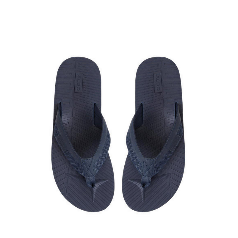 Aldo รุ่น Kegan รองเท้าแตะแบบแบนผู้ชาย - สีกรมท่า