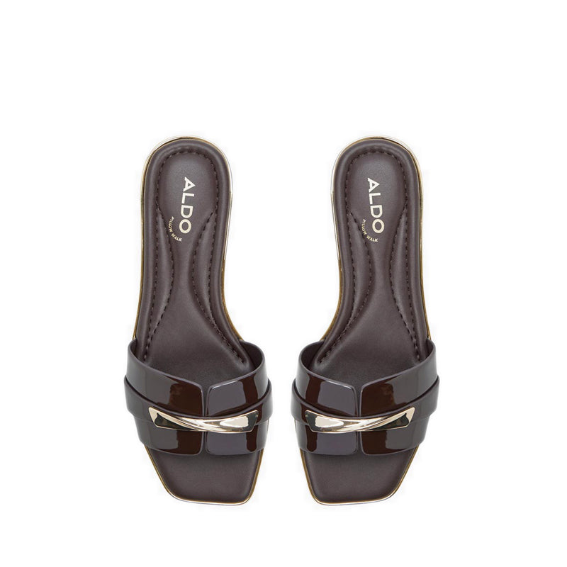 Aldo รุ่น Darlina รองเท้าแตะผู้หญิง - สี Medium Brown
