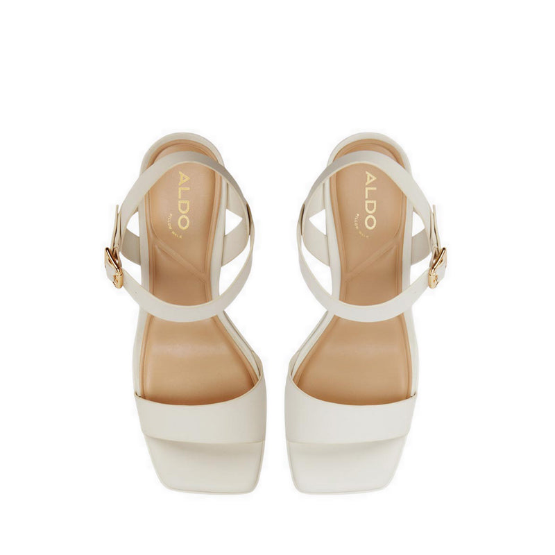 Aldo รุ่น Montse รองเท้าส้นสูงแบบมีสายรัด ผู้หญิง - สี White/Bone