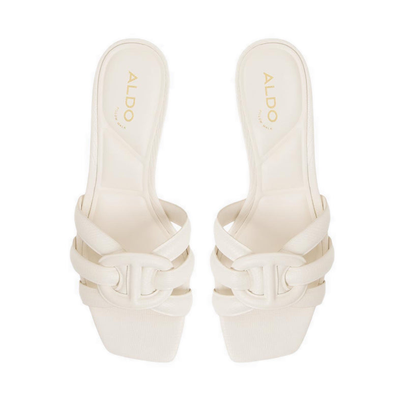 Aldo รุ่น Gweliwien รองเท้าส้นสูงแบบมีสายรัด ผู้หญิง - สี Other White