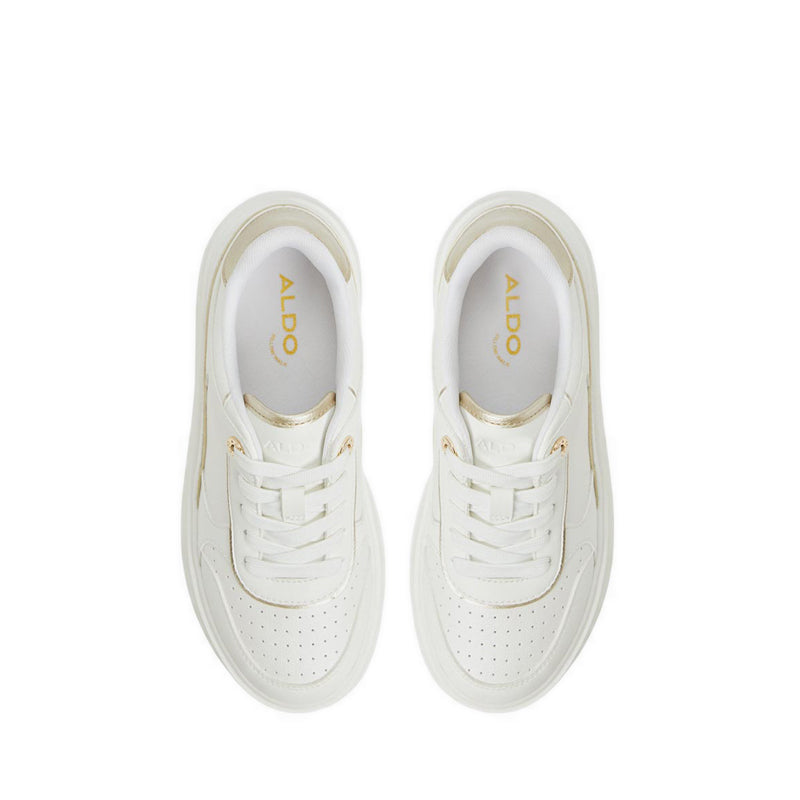 Aldo รุ่น Whallian รองเท้าผ้าใบทรงเตารีด ผู้หญิง - สีขาว