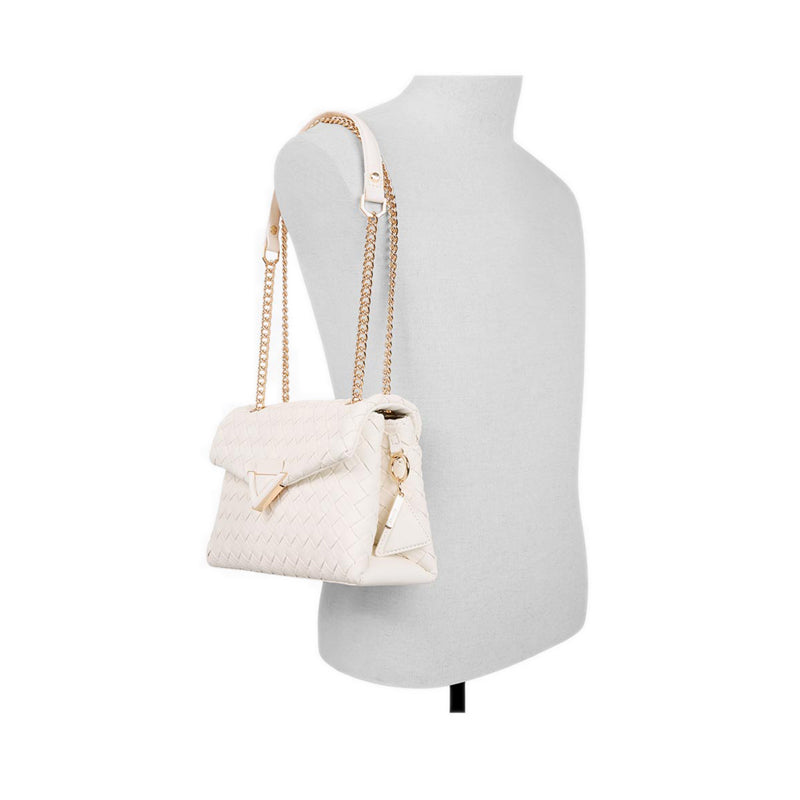 Aldo รุ่น Softwoven กระเป๋าสะพายข้าง ผู้หญิง - สีขาว