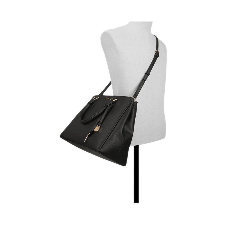 Aldo รุ่น Nanever กระเป๋าทรง Satchel ผู้หญิง - สีดำ